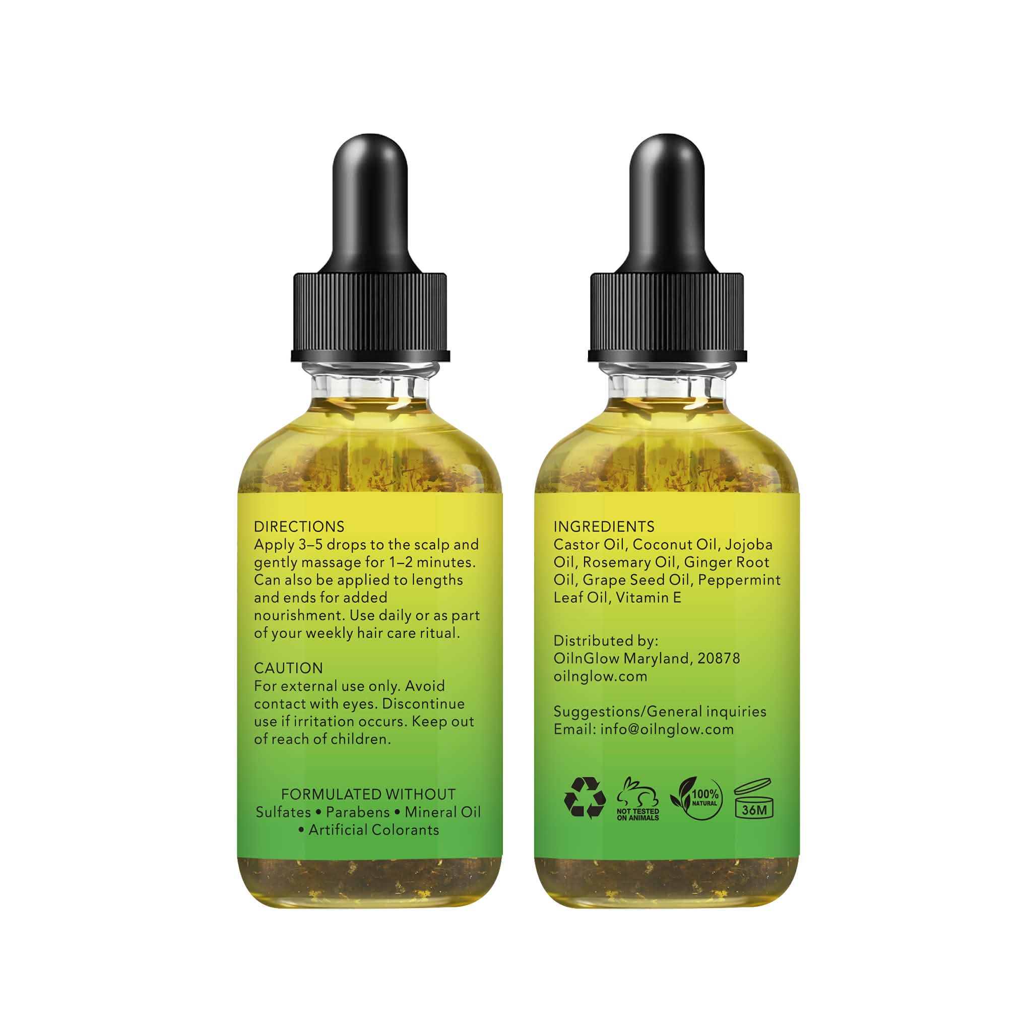 Lightweight Organic Hair Treatment