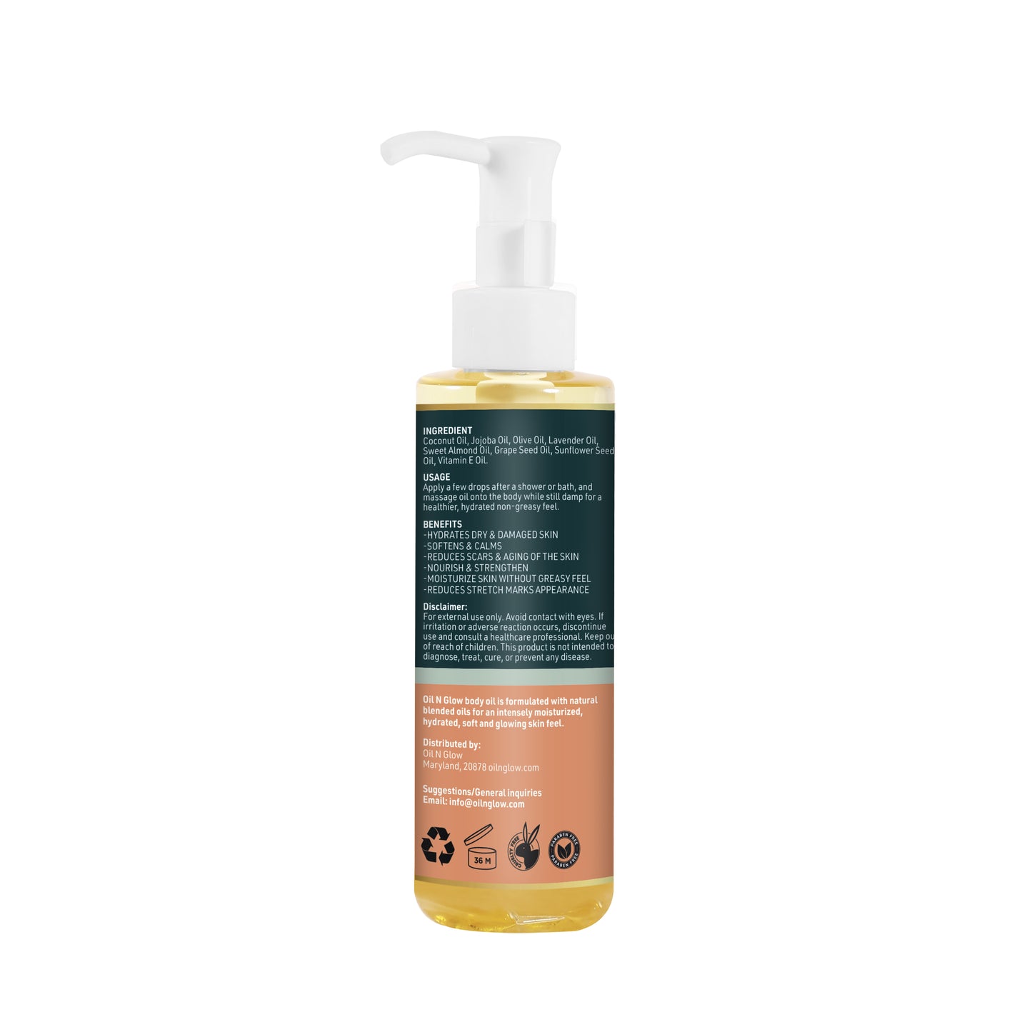 Non-Greasy Almond Skin Oil