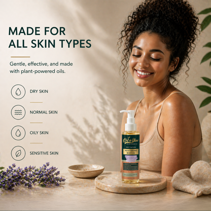 Natural Hydrating & Moisturizing After‑Shower Body Oil | Lightweight with Calming Lavender Scent