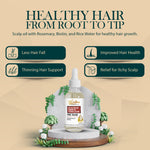 
OilnGlow Pre Wash Hair Oil – USDA Certified Organic Scalp Oil Hair Growth Treatment with Rosemary & Biotin, Pre-Shampoo Serum for Thinning Hair & Hair Loss – 2 Fl Oz USDA Organic Pre-Wash Hair Oil